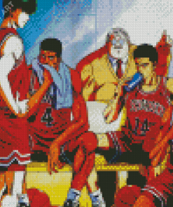 Slam Dunk Characters Diamond Painting