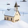 Snow Church Diamond Painting