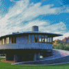 Spiral House By Frank Lloyd Wright Diamond Painting