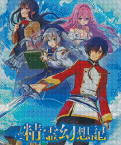 Spirit Chronicles Anime Poster Diamond Painting