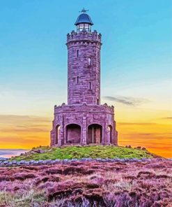 Sunrise From Darwen Tower Diamond Painting