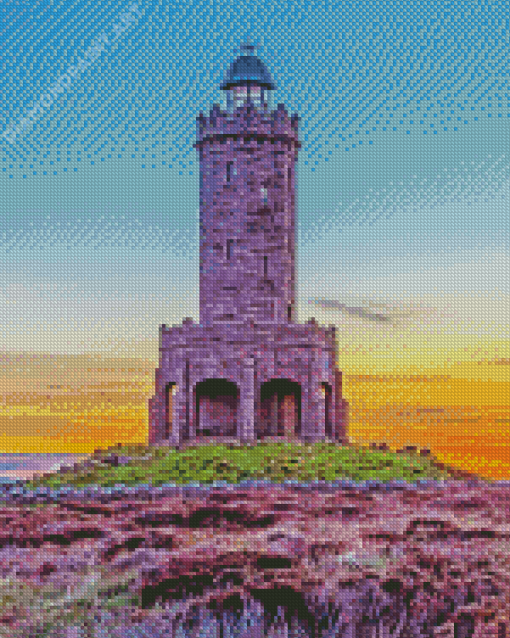 Sunrise From Darwen Tower Diamond Painting