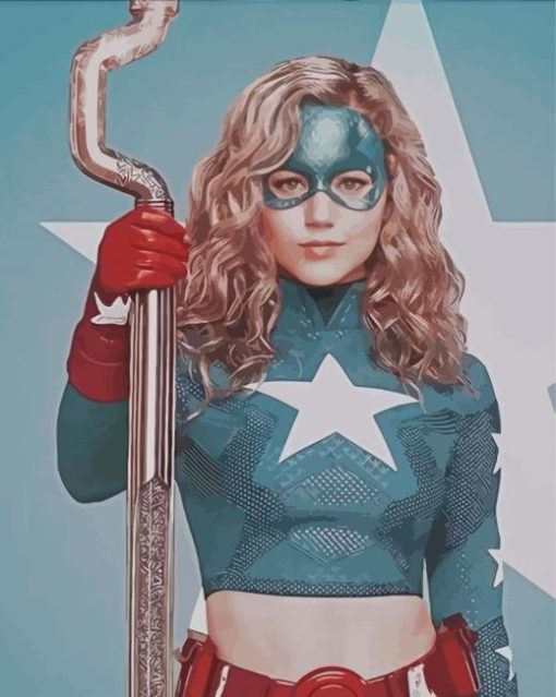 Superhero Stargirl Diamond Painting