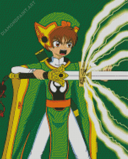 Syaoran Li Anime Character Art Diamond Painting