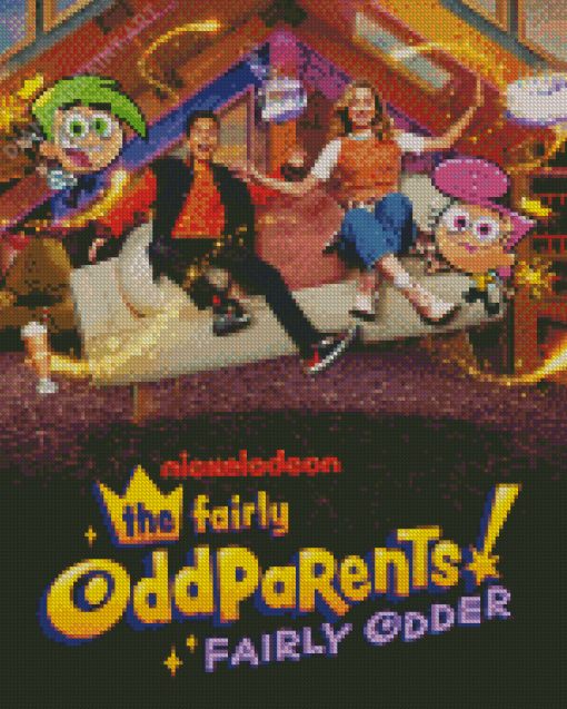 The Fairly OddParents Tv Show Diamond Painting