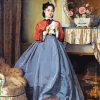 The Love Letter By Auguste Toulmouche Diamond Painting