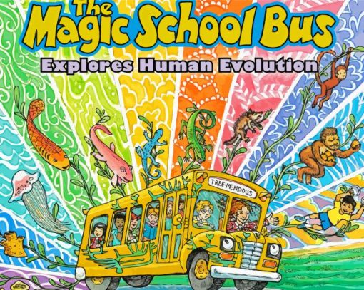 The Magic School Bus Serie Poster Diamond Painting