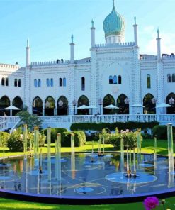 Tivoli Gardens Copenhagen Denmark Diamond Painting