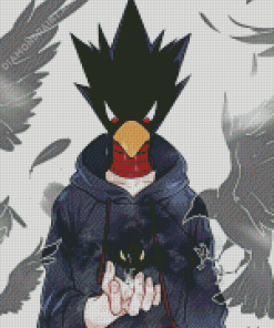 Tokoyami Fumikage Murkrow Diamond Painting