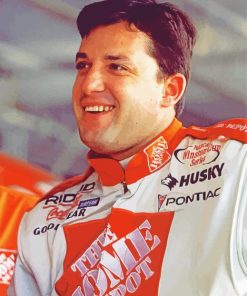 Tony Stewart Motorsport Racer Diamond Painting