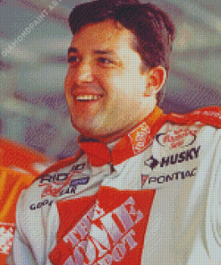 Tony Stewart Motorsport Racer Diamond Painting