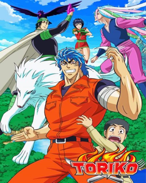 Toriko Poster Diamond Painting