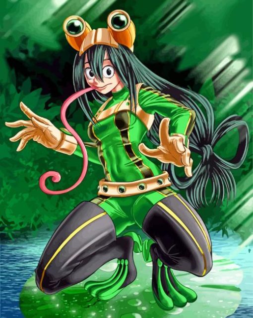 Tsuyu Asui Diamond Painting