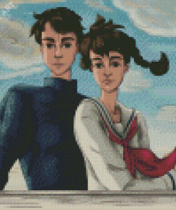 Umi And Shun From Up On Poppy Hill Diamond Painting