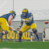 University Of Michigan American Football Team Players Diamond Painting