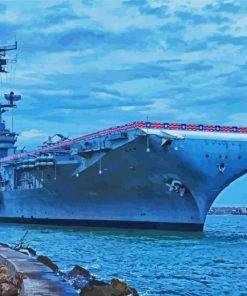 Uss Lexington Diamond Painting