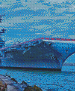 Uss Lexington Diamond Painting