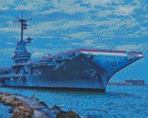 Uss Lexington Diamond Painting