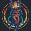 Valkyr Video Game Character Art Diamond Painting