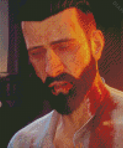 Vampyr Video Game Character Diamond Painting