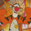 Walt Disney Tigger Cartoon Diamond Painting