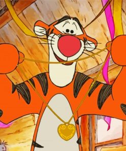 Walt Disney Tigger Cartoon Diamond Painting