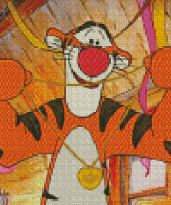 Walt Disney Tigger Cartoon Diamond Painting