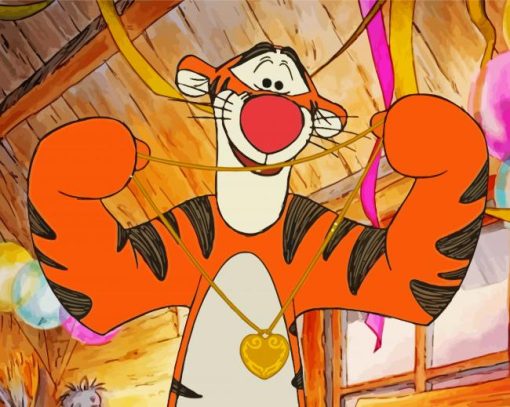 Walt Disney Tigger Cartoon Diamond Painting