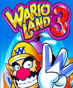 Wario Land Cartoon Diamond Painting