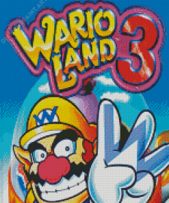 Wario Land Cartoon Diamond Painting