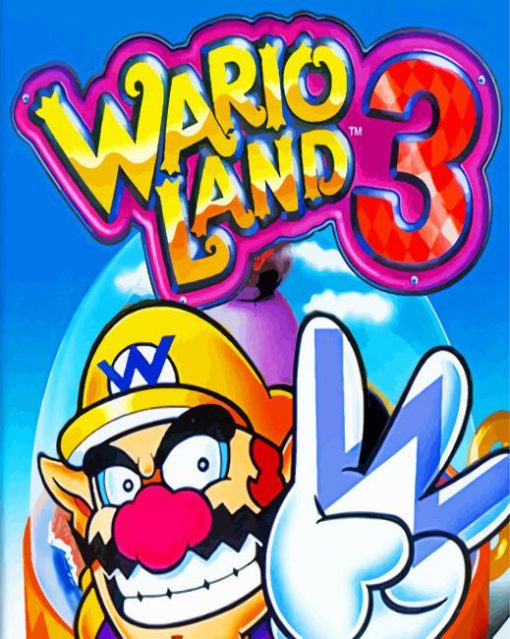 Wario Land Cartoon Diamond Painting