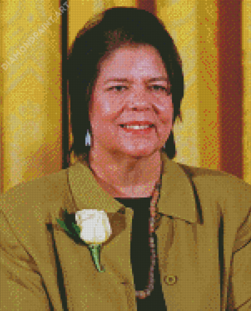 Wilma Pearl Mankiller Chief Diamond Painting