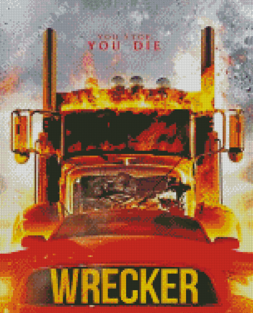 Wrecker Poster Diamond Painting