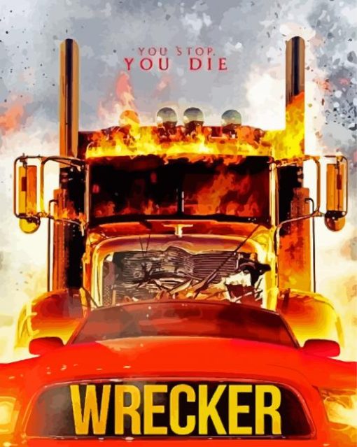 Wrecker Poster Diamond Painting