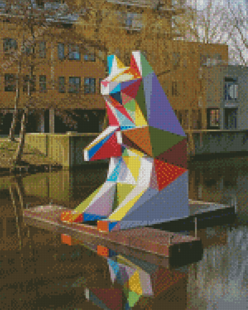 Zoetermeer City Statues Diamond Painting