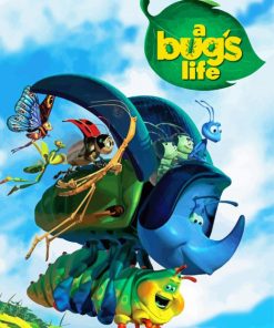 A Bugs Life Movie Poster Diamond Painting