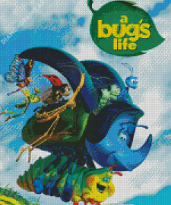 A Bugs Life Movie Poster Diamond Painting