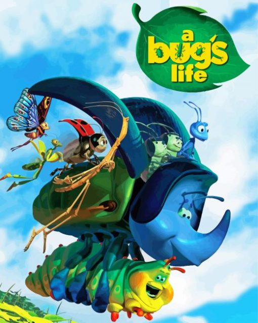 A Bugs Life Movie Poster Diamond Painting