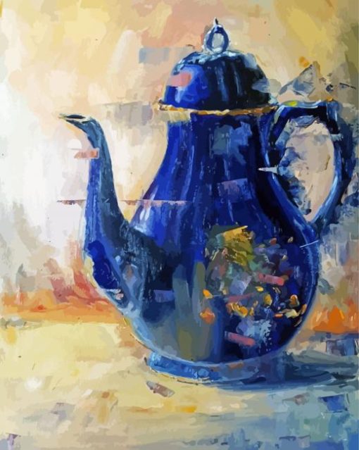 Abstract Tea Pot Diamond Painting