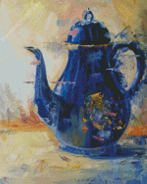 Abstract Tea Pot Diamond Painting