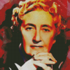 Aesthetic Agatha Christie Art Diamond Painting