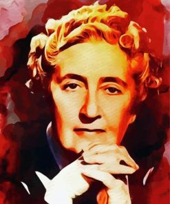 Aesthetic Agatha Christie Art Diamond Painting