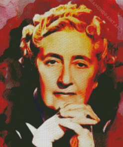 Aesthetic Agatha Christie Art Diamond Painting