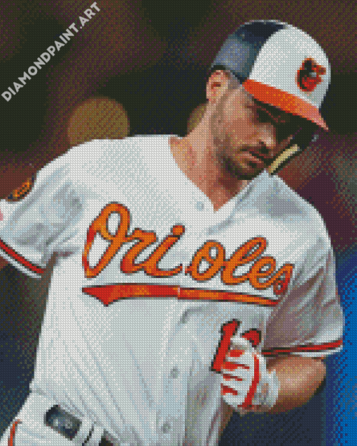 Aesthetic Baltimore Orioles Baseball Diamond Painting