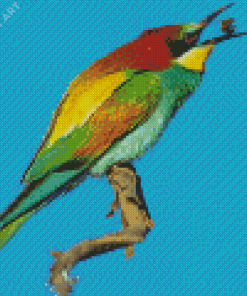 Aesthetic Bee Eater Art Diamond Painting