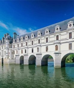 Aesthetic Chenonceau Castle Diamond Painting