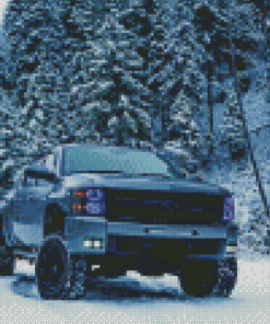 Aesthetic Chevy Truck Diamond Painting