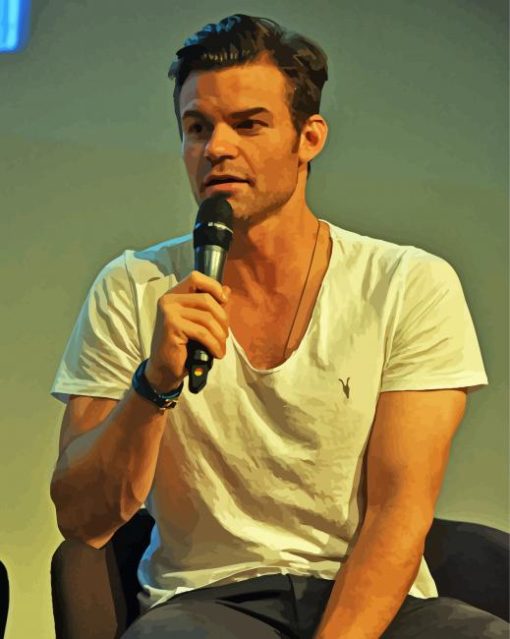 Aesthetic Daniel Gillies Art Diamond Painting