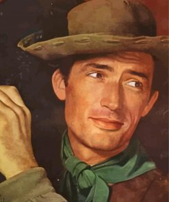 Aesthetic Gregory Peck Diamond Painting