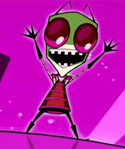 Aesthetic Invader Zim Diamond Painting